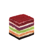Rainbow Velvet Cake