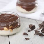 Dark Chocolate Glass Cake Glass