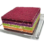 Rainbow Velvet Cake